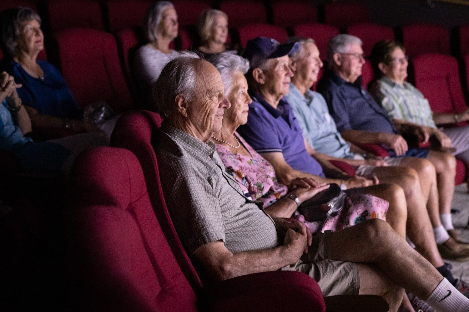 The boutique cinema at St Andrew's Village with plush theatre seating